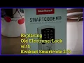 Replacing electronic lock with Kwikset Smartcode 270