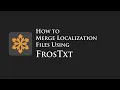 How to merge localization files using FrosTxt SWBF2 modding tutorial