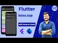 Flutter Notes App Tutorial For Beginners Android Studio