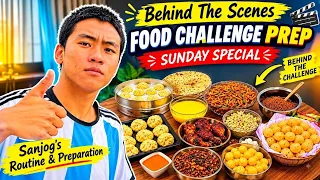 Preparing Food for Our Biggest Challenges! 😱 | Sanjog’s Daily Routine l Simsansantrio 