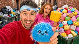 ENCONTRÉ SQUISHIES ABANDONADOS EN LA BASURA