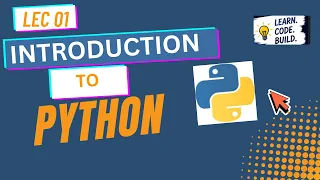 1 Introduction to Python Python Tutorial for Beginners Lecture 1