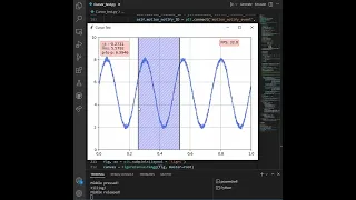 PlainDAQ development - Matplotlib Cursor Test