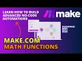 Math functions in Make com average min max sum