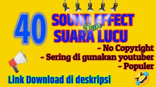 40 sound effect dan suara lucu no copyright