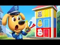 Download Lagu Police Find the Missing Keys | Safety Rules | Funny Stories for Kids | Sheriff Labrador | BabyBus