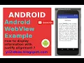 WebView Android Studio Tutorial