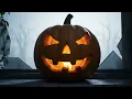 Spooky Halloween Ambience 🎃 Cozy Pumpkin Village 👻 Haunted Sounds & Halloween Music