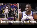 Draymond Green EJECTED for excessive contact on Nurkic third ejection of season NBA on ESPN