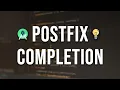 Postfix Completion - Android Studio Tips