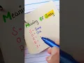 Do you Know Meaning of SORRY
