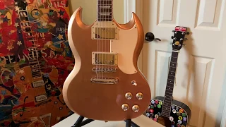 Epiphone SG Muse with Pickguard Added
