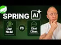 ChatClient vs ChatModel Which Spring AI API Should You Use
