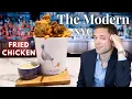 Eating 2 Michelin Starred Fried Chicken at The Modern NYC Bar Room Best Fried Chicken in NYC