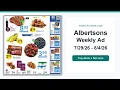 Albertsons Weekly Ad 26 - 26 Best Deals