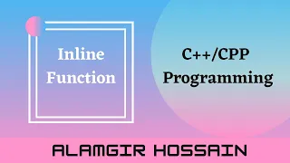 Inline function in c c inline function with example in bangla
