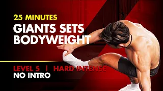 25 Minutes Strength & Endurance Bodyweight Combo | Level 4-5