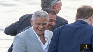 George and Amal Clooney s Twins Make Rare Public Appearance