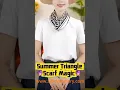 Download Lagu 🌞 12s Zomer Driehoek Sjaal Magie | Transformeer direct je Hot Girl Zomerlook ✨#grwm #ootd #art