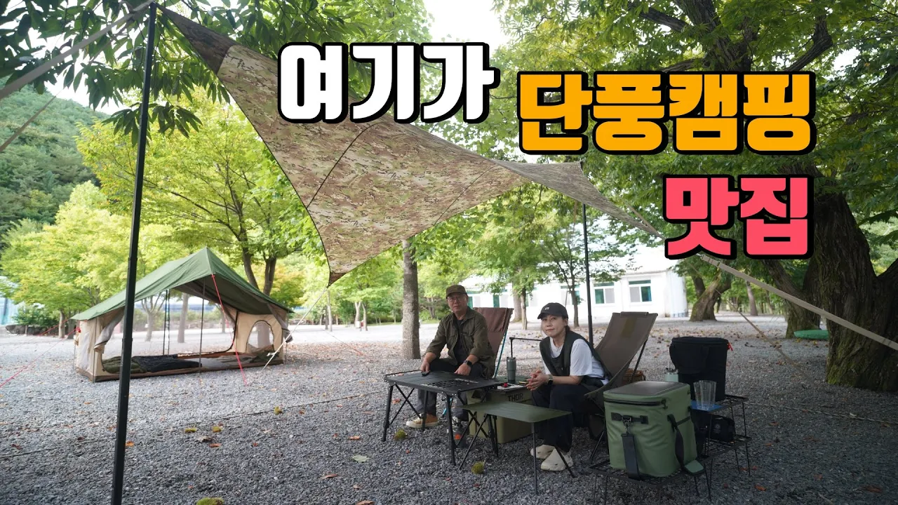 단풍캠핑 여기 예약 빨리 하세요  | 여기가 단풍캠핑장  | 영월 두산분교오토캠핑장 | 가성비 캠핑용 무선 스마트tv | 이스트라 팔로미 구글tv | korea camping 썸네일