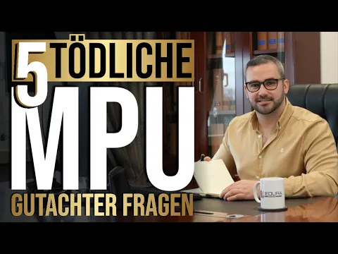 Download MP3 5 TÖDLICHE MPU Fragen | Falsche Antworten auf MPU Gutachter Fragen | 2023