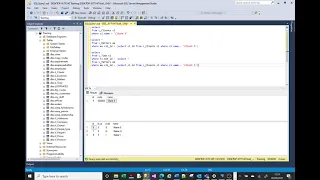 MS SQL tutorial on nested selects and variables