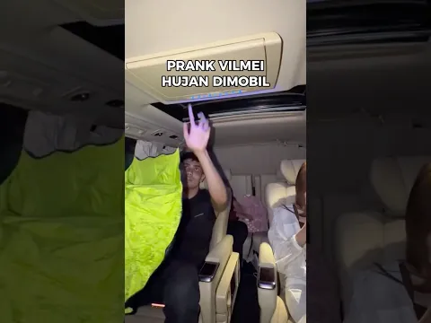 Di prank hujan dimobil..