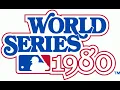 1980 Royals at Phillies - October 21 1980 World Series Game 6