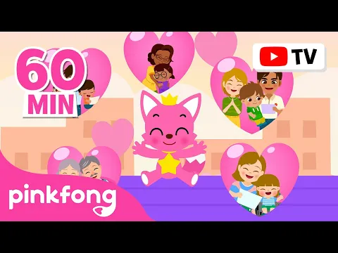 Download MP3 [TV for Kids] Me and My Mom and Dad 💜 | Celebrate Mother's Day Songs | Pinkfong Songs for Kids