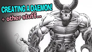 Creating A VILLAIN Daemon OC Character Other Stuff