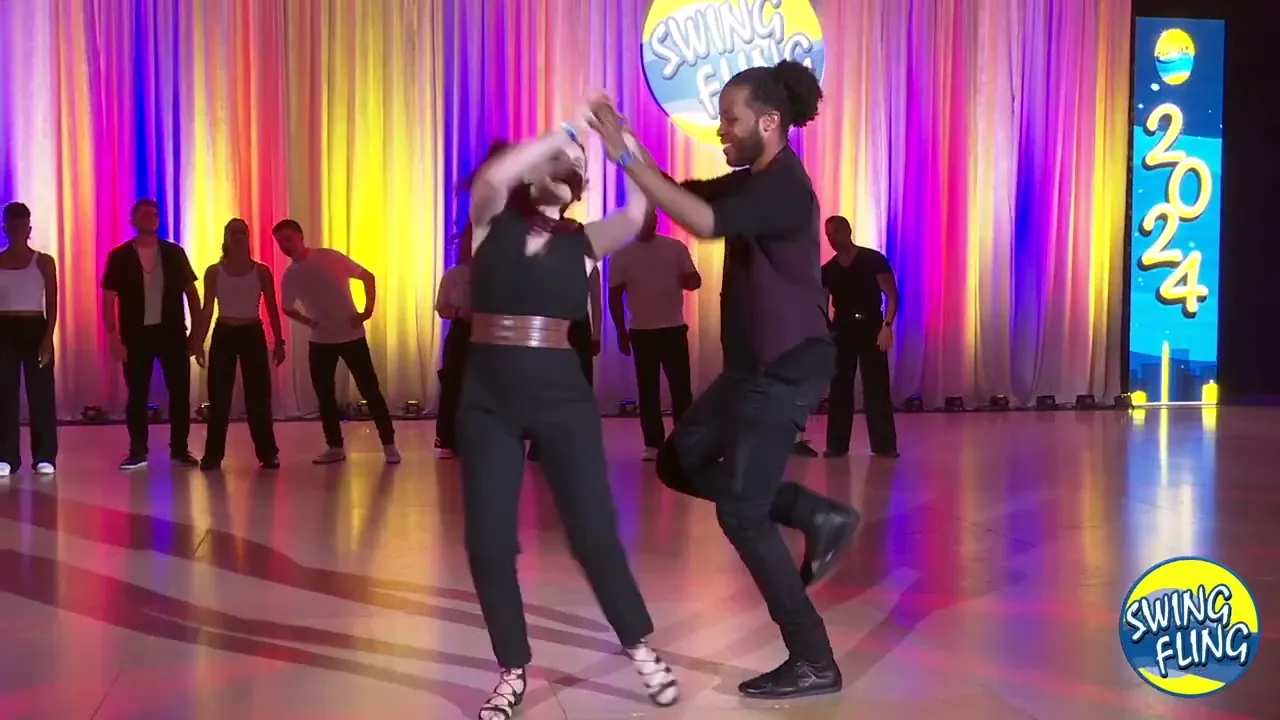 Swing Fling 2024 Champions Strictly Swing Markus Smith & Flore Berne