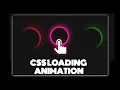 GRADIENT CSS LOADING ANIMATION USING HTML AND CSS