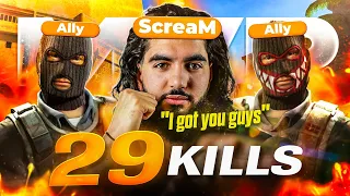I'M CARRYING THIS INSANE FACEIT GAME ?!! (+29 KILLS) | SCREAM