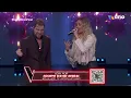 David Bisbal y María José cantan "Lo Que Tenías Conmigo" en La Voz. | La Voz 2022