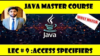 lec 9 Access Specifiers public private protected default JAVA Master Couse