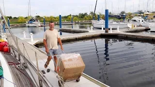 Ep 119 | Sewing Sails with our New Sailrite Sewing Machine, Sailing Nutshell