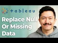 How To Replace Null Or Missing Data W Existing Data Using Zn Function In Tableau 2025 Guide