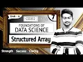 Structured Array in Tamil Foundations of Data Science in Tamil Unit 4 CS3352 in Tamil