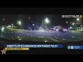 Pinellas County Sheriff announces new pursuit policy