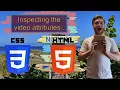 Lesson 84 Inspecting the attributes HTML for beginners