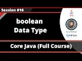 Core Java - Part 16