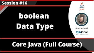Core Java - Part 16
