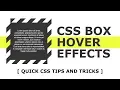 Gradient Hover Effect Using Html and CSS - CSS Hover Effects Tutorial