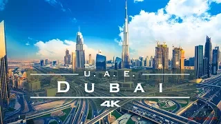 Dubai United Arab Emirates - by drone 4K