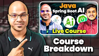 New Java Spring Boot AI Live Course Details