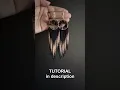 Fringe earrings tutorial of beaded fringes