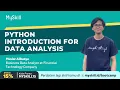 Short Class Python Introduction for Data Analysis MySkill