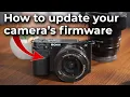 How to Update and Install Firmware on Sony Alpha Cameras