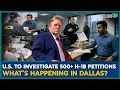 H-1B Fraud Crackdown U S Checks 500 Visa Petitions in Dallas U S News Indians In U S