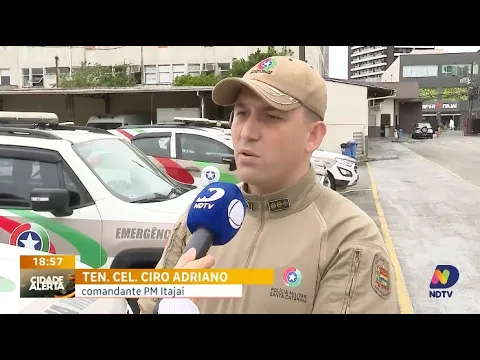Ciclista é suspeito de assediar adolescentes perto de escolas em Itajaí